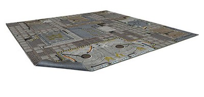 Spiel Battle Systems - Frontier Sci-fi Gaming Mat 3x3 (90 x 90 cm) NEU/OVP