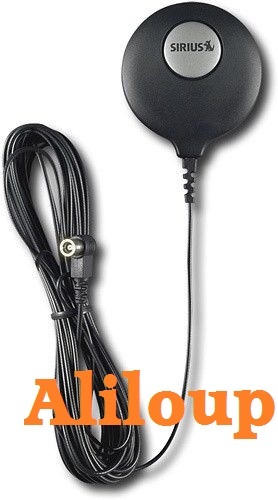 Sirius Starmate 4 antenna magnetica per auto SUVA2 ad alto guadagno ORIGINALE SIRIUS 20 PIEDI - Foto 1 di 2