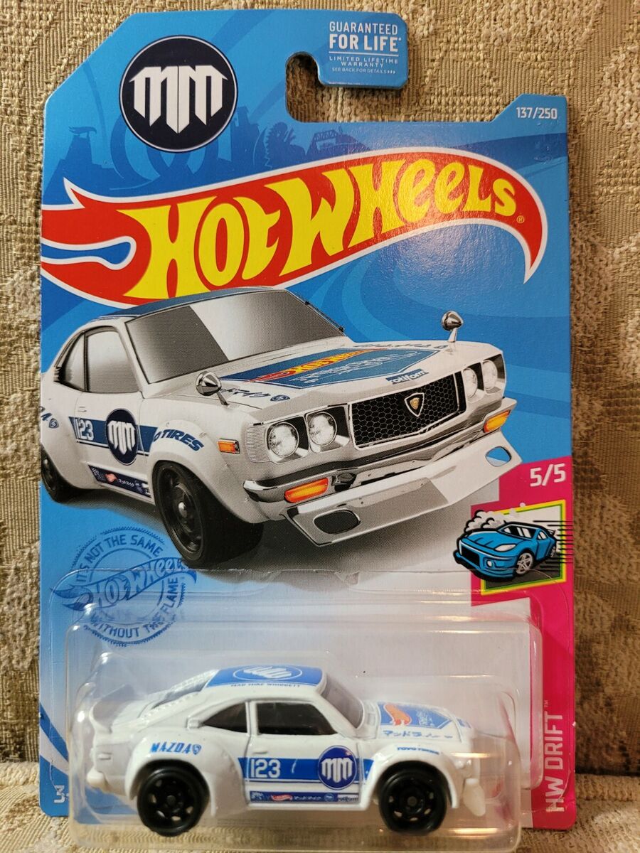 Carro Hot Wheels Super Raro Sth Mazda Rx-3 Gtd00 Branco C