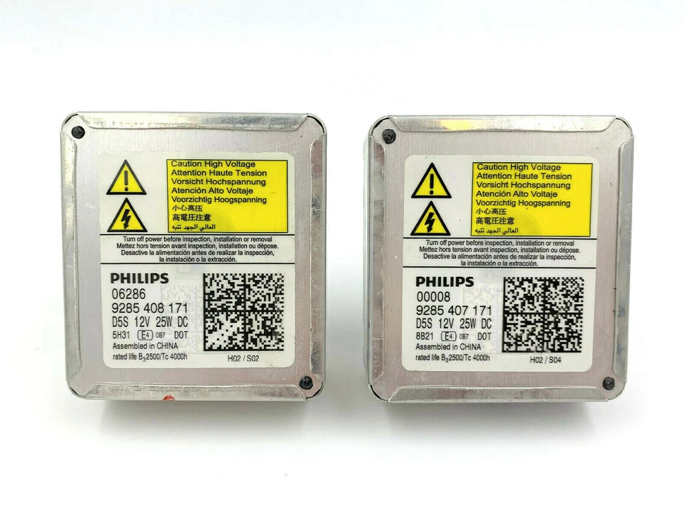 2x Bombilla de xenón D5S usada OEM para faros 18-20 Chevrolet Equinox HID 13594523 Foto 2 de 2