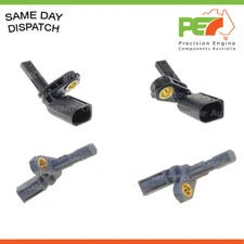 4x OEM Front & Rear Wheel Speed Sensors For Audi Q3 8U 1.4L Dir. Inj. Turbo CZEA