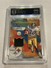 2022 DONRUSS JEROME BETTIS 73/199 CANTON KINGS JERSEY RELIC ARENA CLUB 9.5 SP