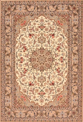 Orientteppich Feine Handgeknüpfter Perserteppich Nr.  237-258 ( 164 x 112 ) cm - Bild 1 von 4