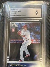 2019 Donruss Retro ‘85 Taylor Ward Angels Rookie RC #216 CSG 9