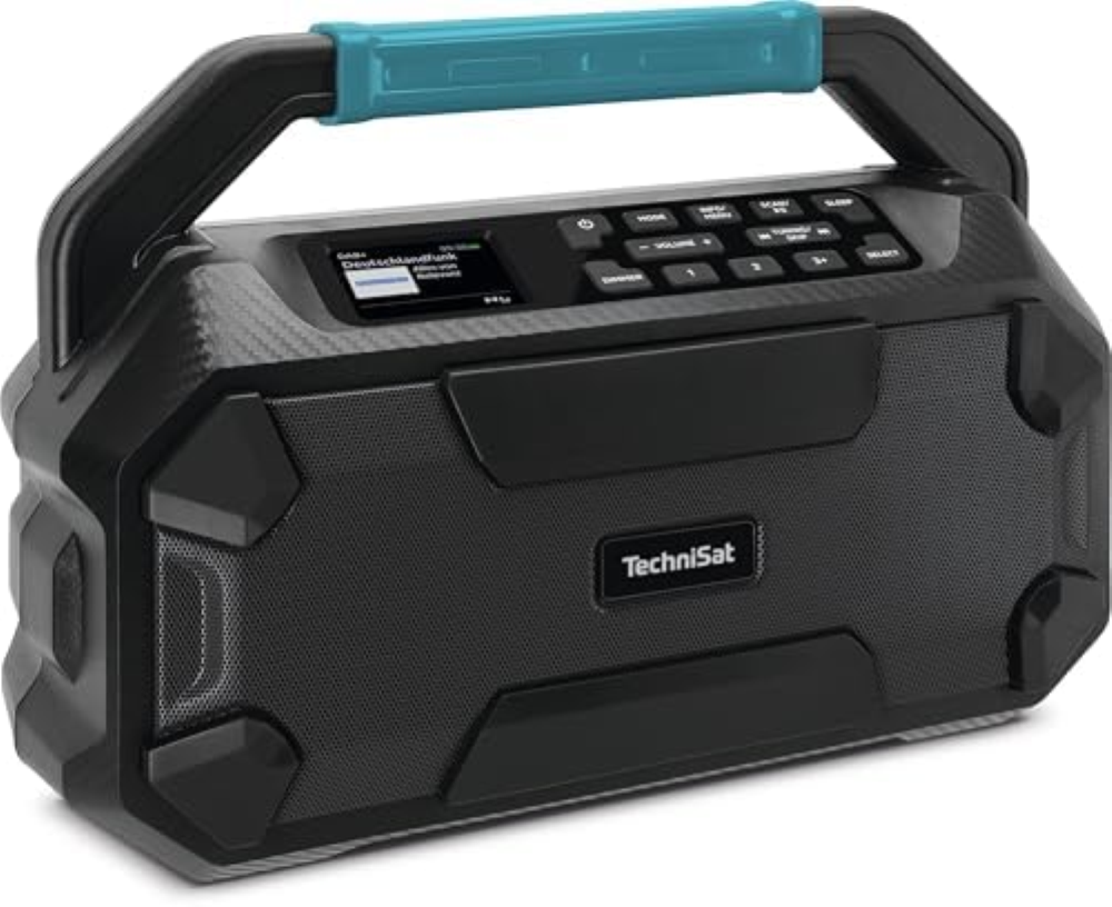 TechniSat Viola 231 OD - Batteria Makita Radio da cantiere compatibile (DAB+, FM
