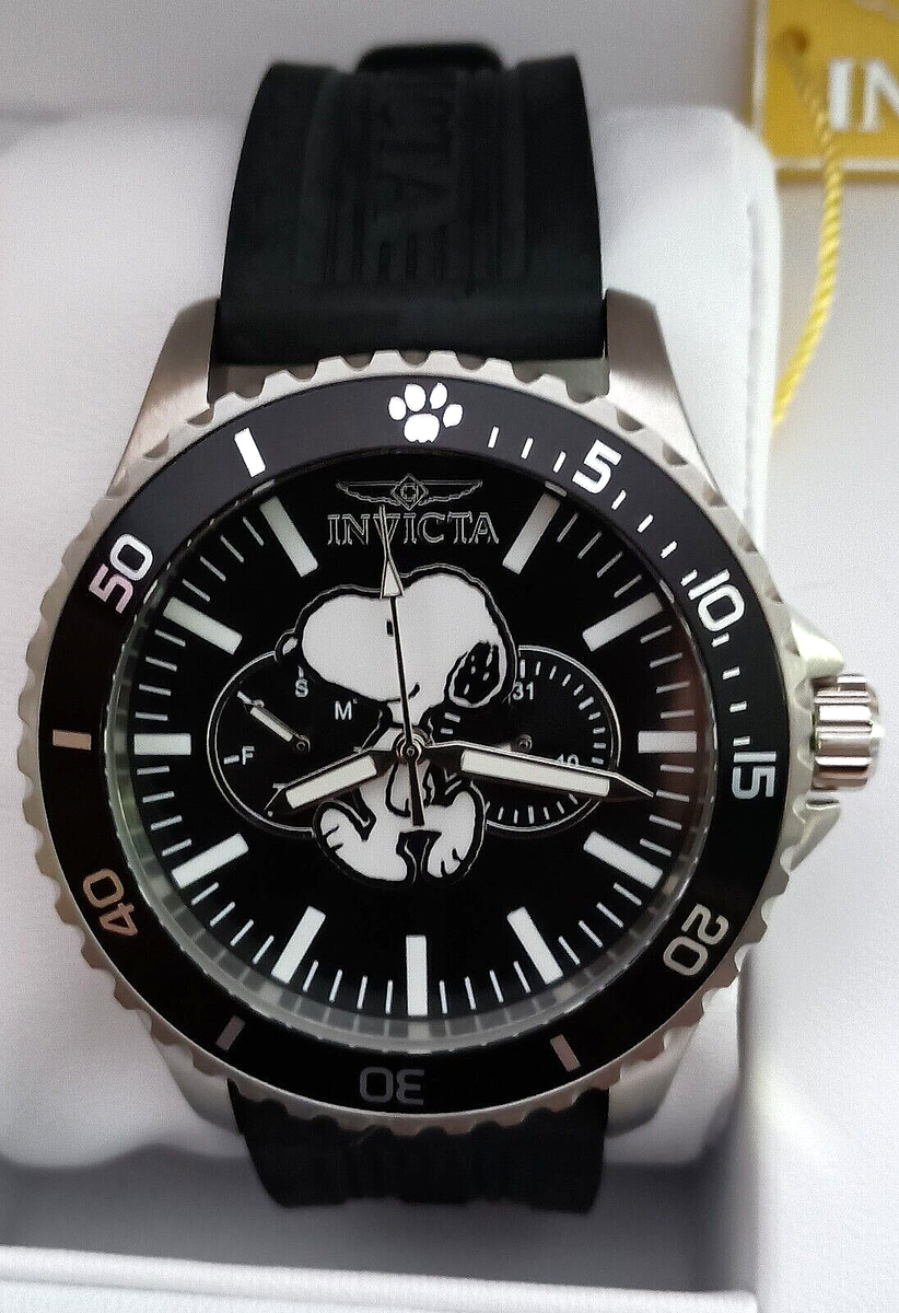 Invicta Snoopy Peanuts Men's 48mm Quartz 38644 Watch #0066 Invicta Snoopy Peanuts Men's 48mm Quartz 38644 Watch #0066