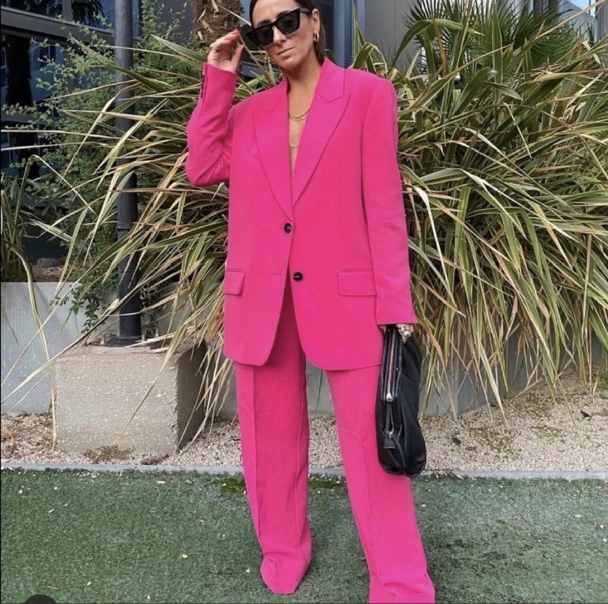 amyさん専用　ZARA ピンクジャケット　Sサイズ Zara Pink suit – Size Jacket S, trousers M - Anna Bey's Pre-Loved Shop