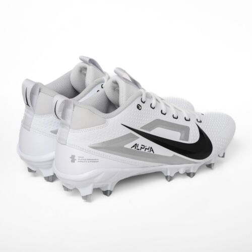 Scarpe da calcio Nike Alpha Menace 4 Varsity bianche FN0027-100 più taglie da uomo - Foto 2 di 17