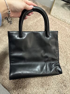 Prada Nappa City Borse In Pelle Tote Bag, Black (Nero Prada Nappa City Borse In Pelle Tote Bag, Black (Nero