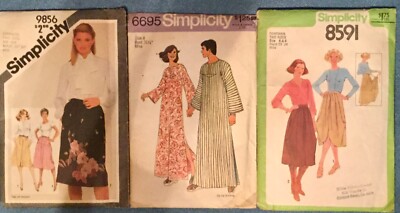 Simplicity patterns  complete in package sz 6-8 from 1979.
