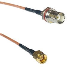 RG316 BNC FEMALE SM BULKHEAD to SMA MALE RF Cable Rapid-SHIP LOT