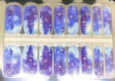 Color Nail Polish Strips,16ct. Forest Sparkle READ DESCRIPTION BELOW