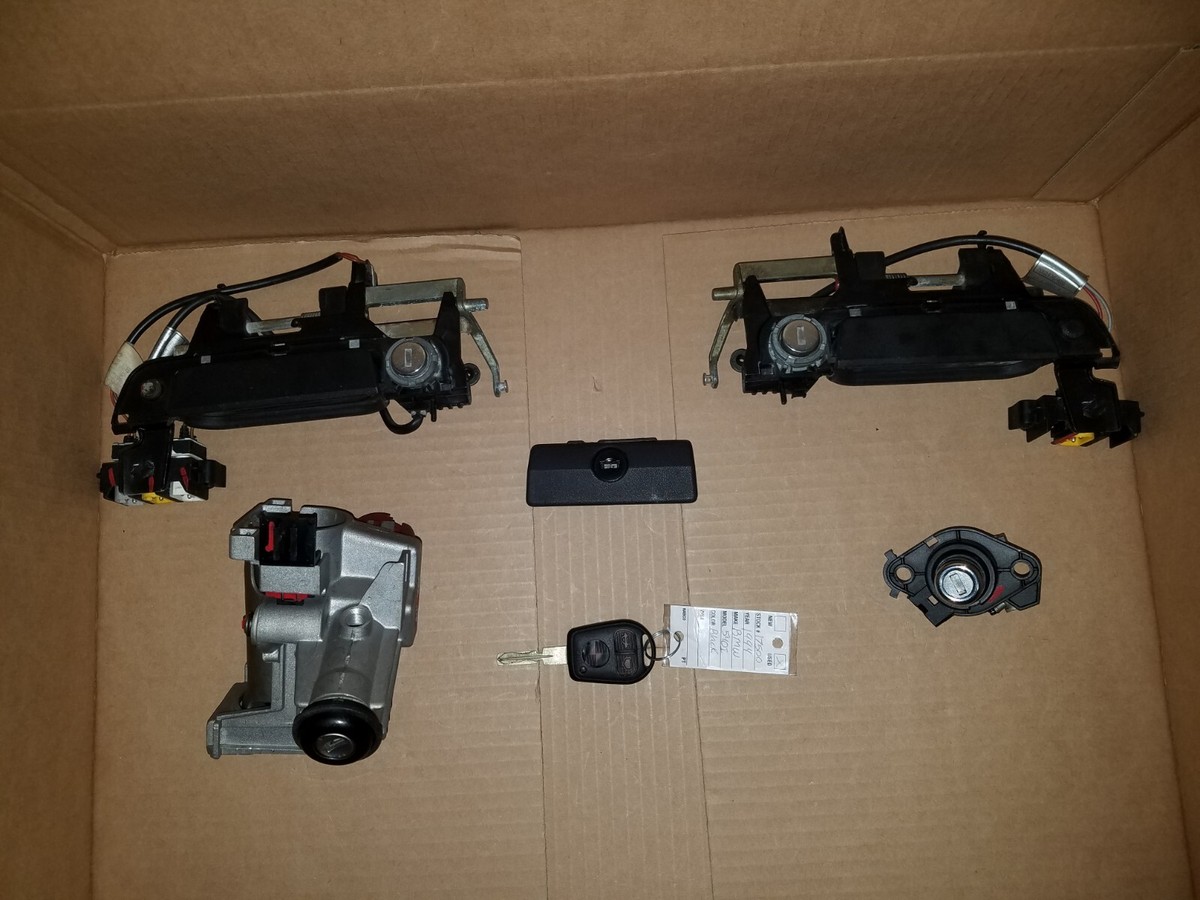 90-95 BMW E34 525i 530i 540i DRIVER PASSENGER DOOR HANDLE LOCK