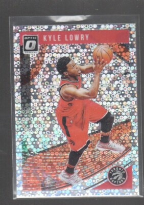 KYLE LOWRY 2018-19 PANINI DONRUSS OPTIC FAST BREAK PRIZM CARD #3