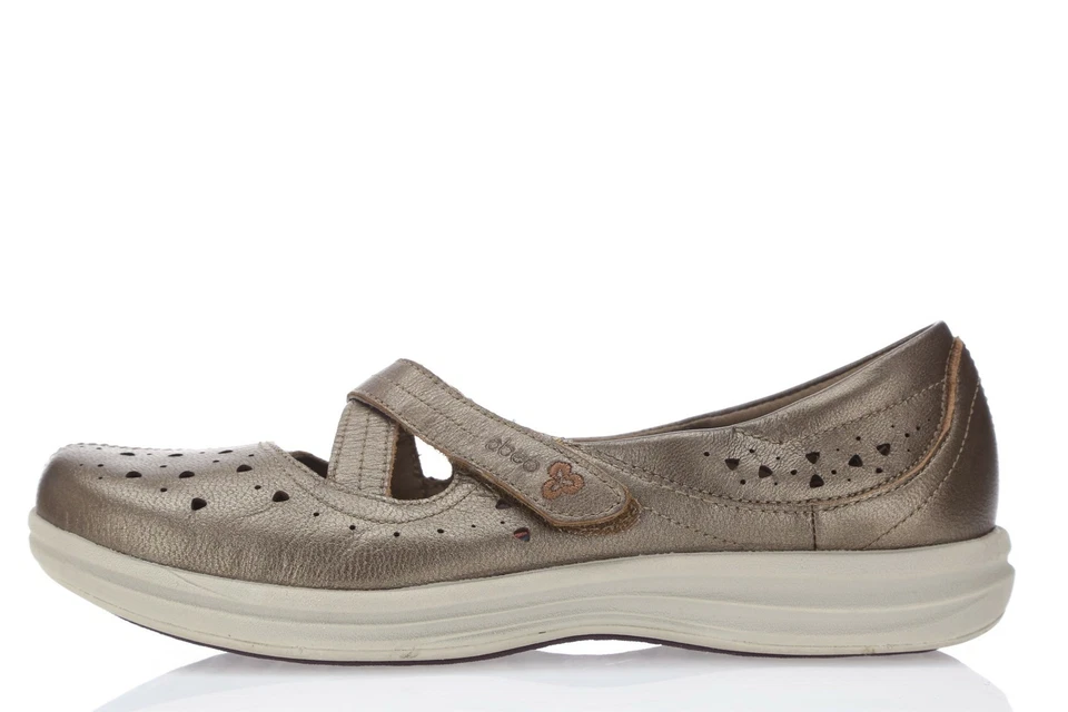 Womens ABEO Aero System Ciji 163064 Bronze Leather Shoes Size 6.5 M - Image 2 of 4