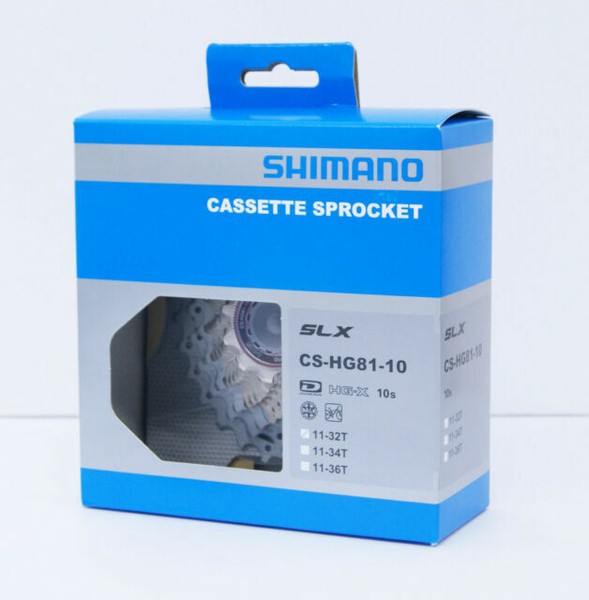 shimano slx hg81 10 speed mtb cassette