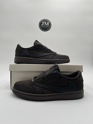 Nike Air Jordan 1 Low OG SP Travis Scott Velvet Brown Size 8 Men s DM7866-202