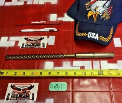HILTI BIT SDS MAX 5/8'' X 14'' PREOWNED, FREE EXTRAS, STRONG, FAST SHIPPING