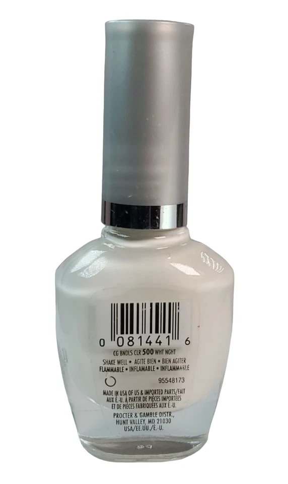 2-Pack CoverGirl Boundless Color Nail Polish 0.37 fl oz - 500 White Night - Image 2 of 4