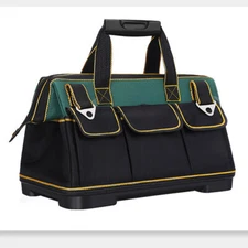 14" Tool Bag Heavy Duty Tool Pouch Bag Zipper + Shoulder Strap BRAND NEW