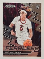 2023-24 Prizm Draft Picks Basketball Fearless Insert #10 Anthony Black Magic