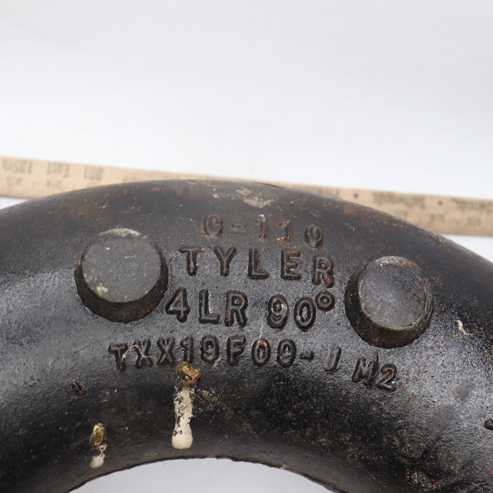 Tyler Union Accessory Set Tyler+Union+Full+Body+90+Degree+Bend+Flanged+Ductile+Iron+4%22+C-110 ...