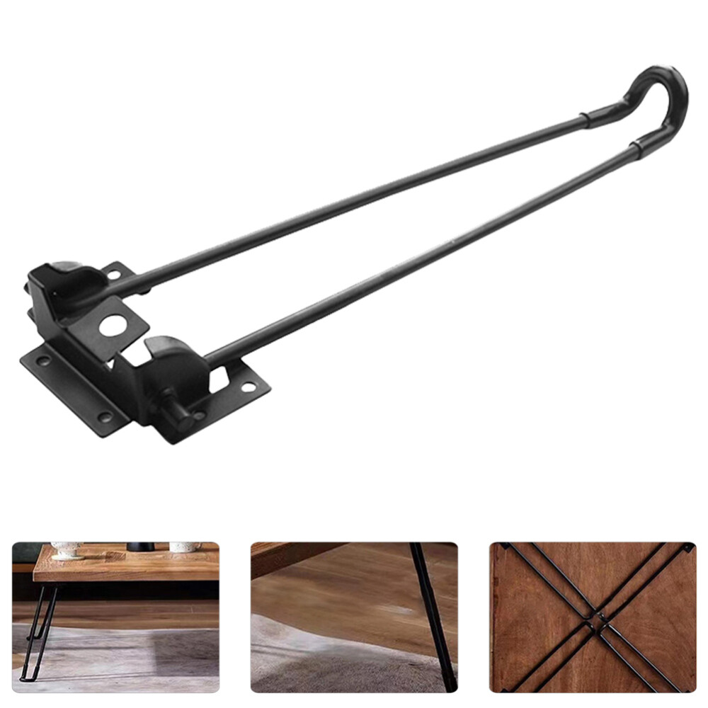 4 Pcs Klappbare Tischbeine Klappbeine Für Haarnadelbeine Couchtisch