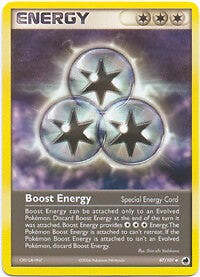 Pokemon EX Dragon Frontiers  87/101 Boost Energy Card