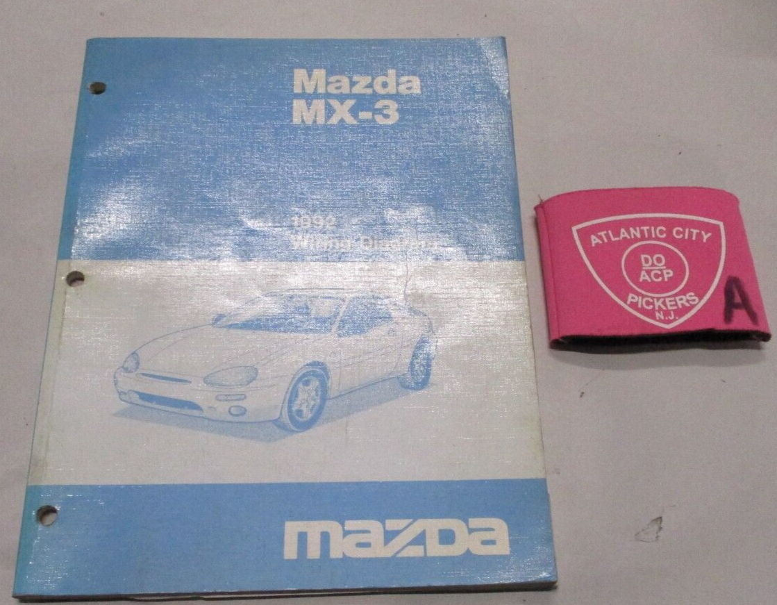 1992 MAZDA MX-3 WIRING DIAGRAM | eBay 1992 MAZDA MX-3 WIRING DIAGRAM | eBay