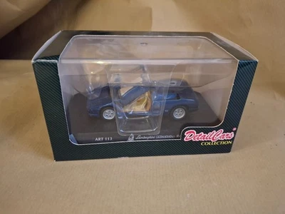 DetailCars 1/43 Lamborghini Diablo Roadster blaumetallic OVP - Bild 1 von 3