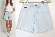 Vintage 90s/Y2k Denim Cotton Cut Off Shorts Size 25 Waist