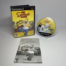 The Simpsons Game Sony PlayStation 2 2007 Complete CIB PS2 Tested Working