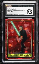 2023 Chrome Sapphire Edition Star Wars ROTJ The Raging Battle CGC 9.5 Mint+ 2f4