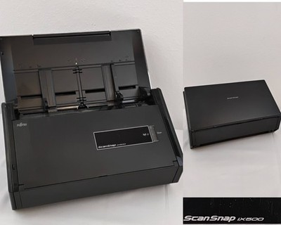 Fujitsu Scan Snap iX500 Document Scanner Sold AS IS No Power Cord #J4887