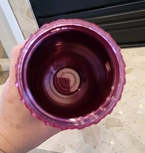 Starbucks Chain Link Burgundy Red 24 Oz Venti Tumbler holiday 2024 New - Picture 9 of 10
