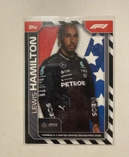 2024 Topps United States Grand Prix F1 Lewis Hamilton Trackside Exclusive #AUT-3