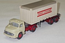 Sammlungsauflösung!  WIKING Mercedes 1413 Container-Sattelzug