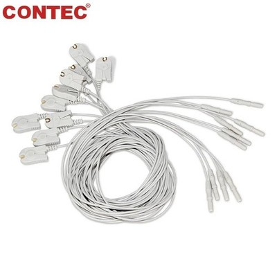 10pcs EEG Brain Leadwire Cable for KT88/KT88-2400/3200 Mapping System