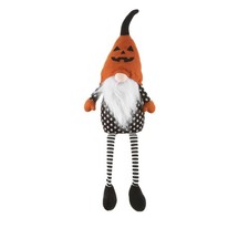 Gnomo Halloween gambemolli 75 cm arancio multicolore