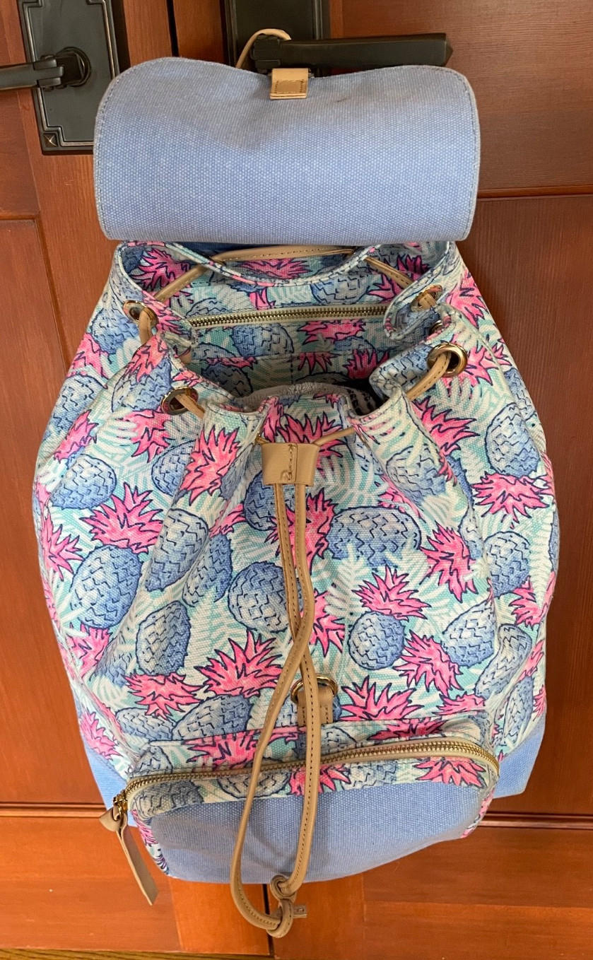 Vineyard Vines Pineapple Daypack Backpack - image 4
