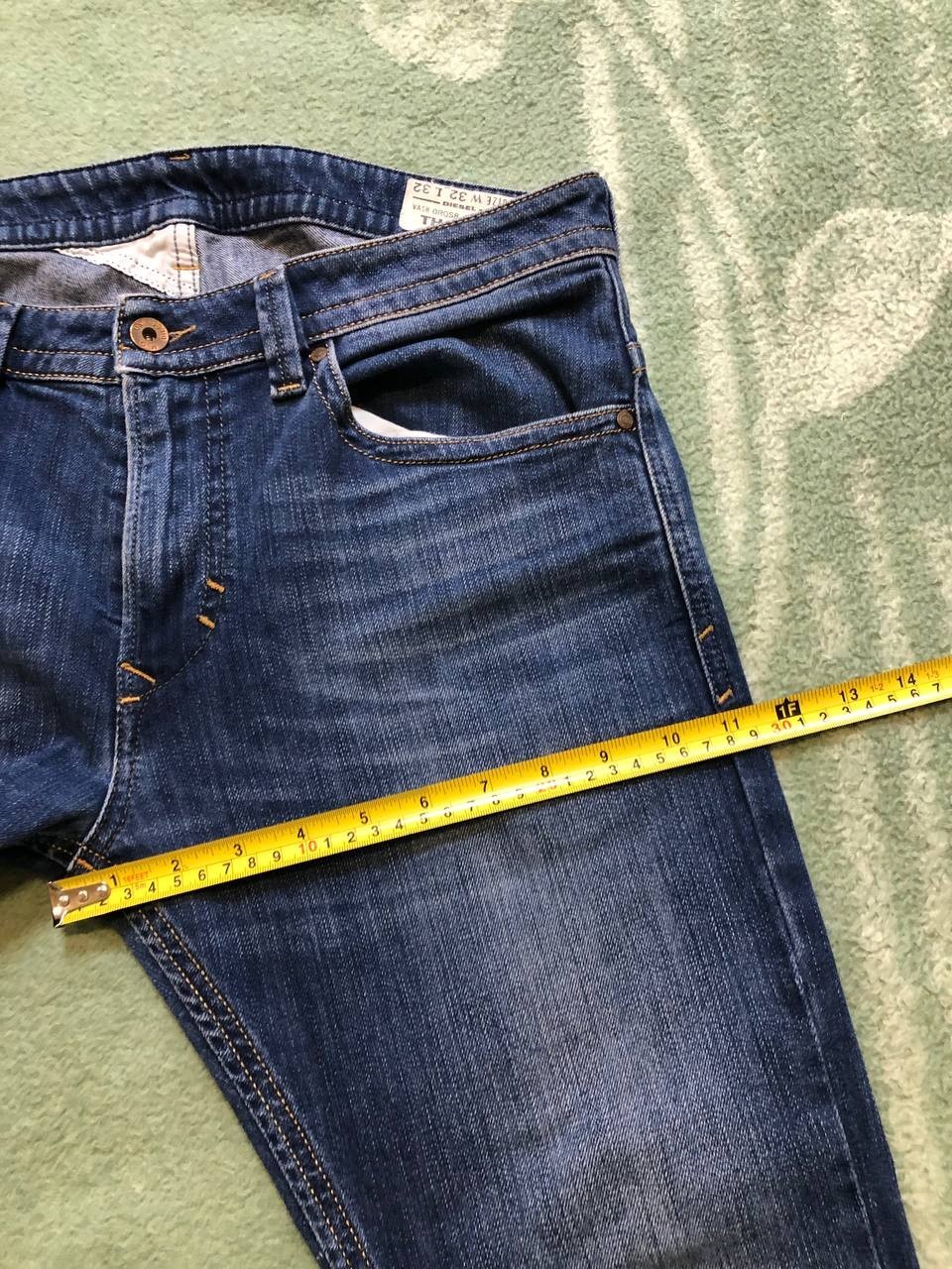 DIESEL Industry Men's Thavar Slim Skinny Jeans Dark Wash W32 L32 thumbnail 14