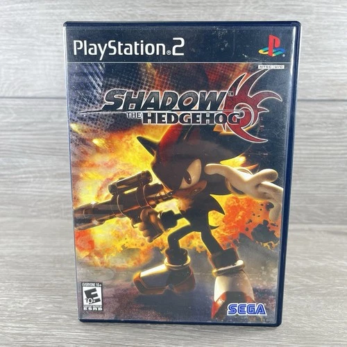 Shadow the Hedgehog PS2 PlayStation 2 Authentic Disc Tested