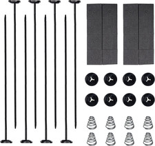 2 Set Electric Fan Mounting Kit, Radiator Fan Zip Ties Electric Mount Hold Down,