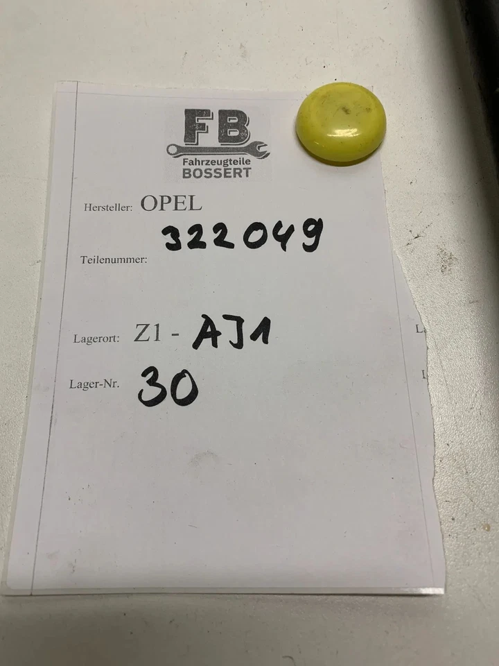 Barra de acoplamiento central sin dirección asistida Opel Rekord C Commodore A 322049 NOS Foto 2 de 4