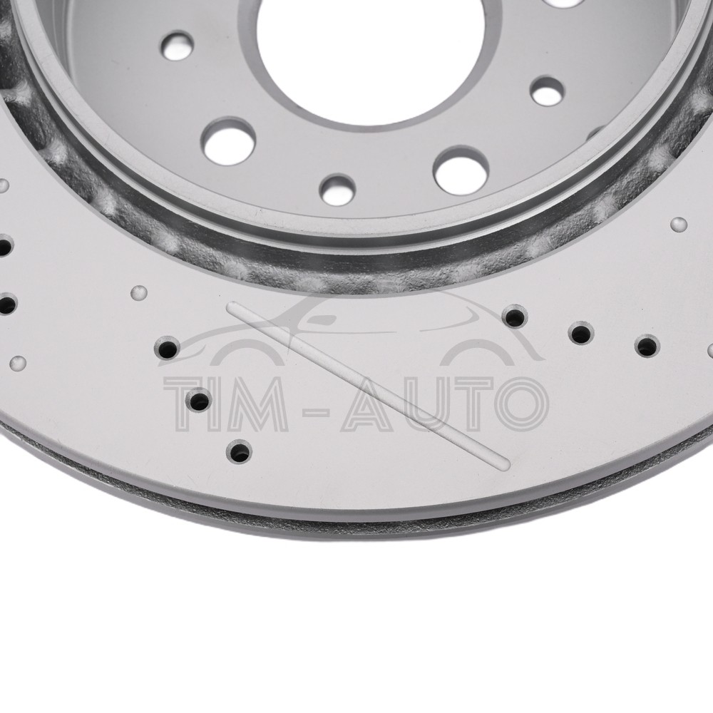 Maserati GranTurismo Sport 2008-2019 Rear Brake discs 2 pcs P/N 228411