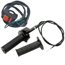 Throttle Assembly Cable Kit With Kill Switch For Baja DoodleBug And Pit Bikes