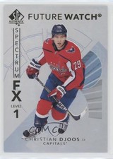 2017-18 SP Authentic Spectrum FX Future Watch Level 1 Bounty Christian Djoos 7m0