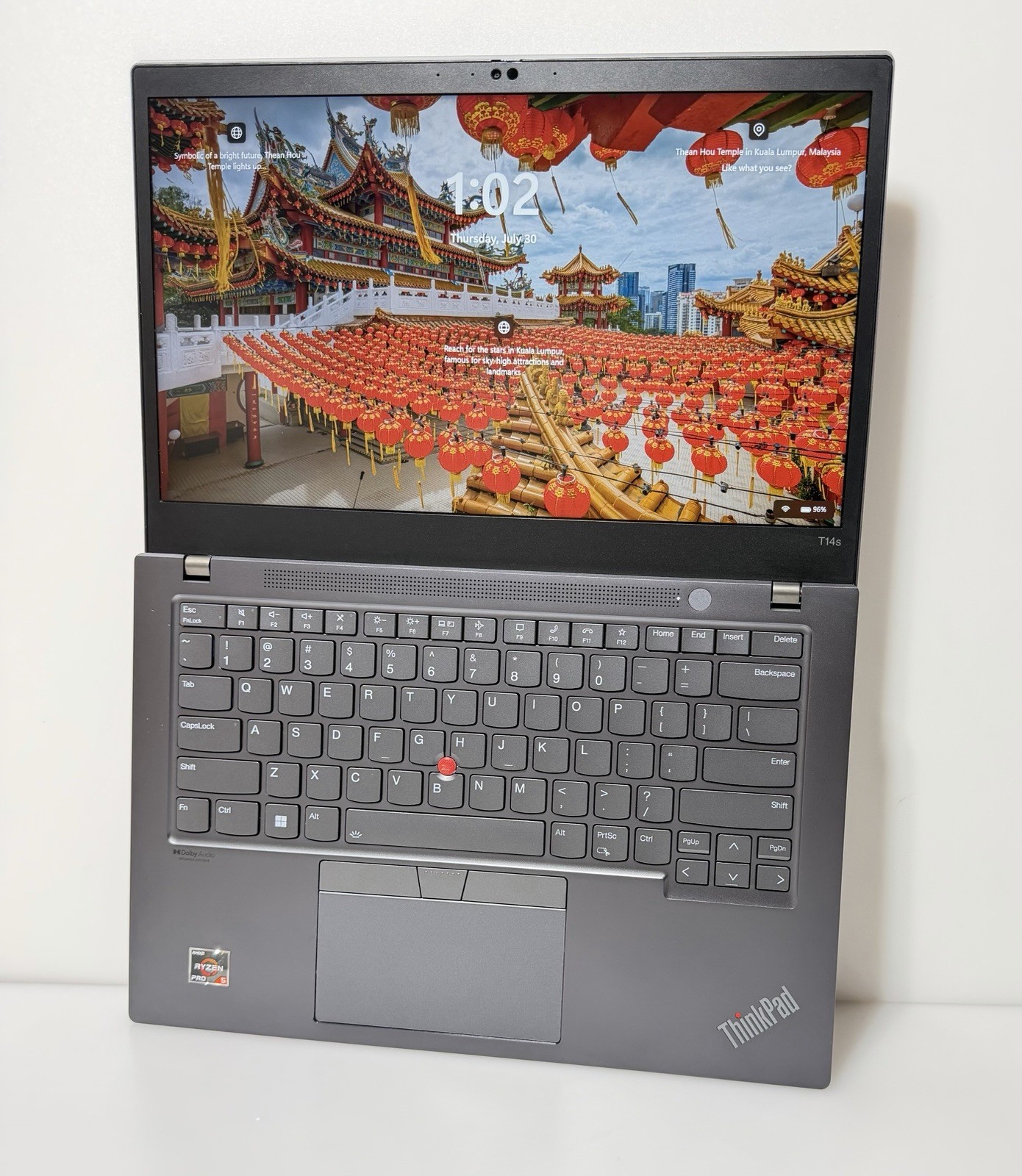 Lenovo ThinkPad T14s, 14-Inch Laptop, with AMD Ryzen 5 PRO 5650U, Windows 11 Pro