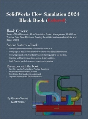 SolidWorks Flow Simulation 2024 Black Book (Hardback or Cased Book)