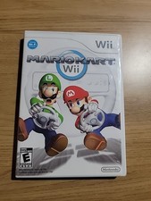 Mario Kart Wii CASE AND MANUAL ONLY NO GAME - FAST SHIPPING